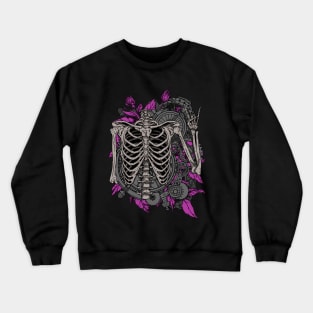 Metal Skeleton Crewneck Sweatshirt